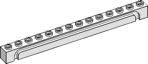 Brick W Groove Curved Horizontal Lego Parts Guide