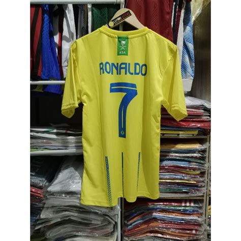 Jual Jersey Al Nassr Home 2023 2024 Ronaldo Liga Sport Shopee Indonesia