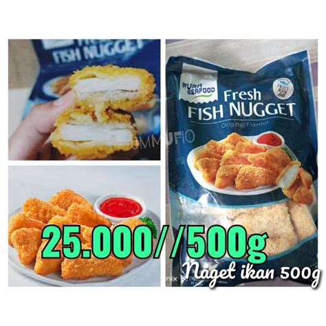 Jual Fura Fish Naget Naget Ikan 500g Shopee Indonesia