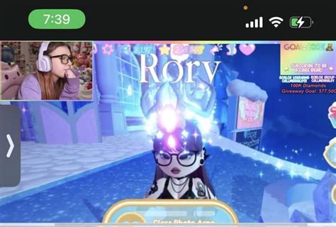 New Glitterfrost Halo Rroyalehighroblox
