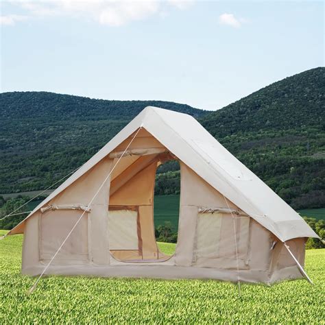 Baralir Inflatable Tent With Pump Person Blow Up Tent With Stove