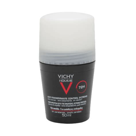 Vichy Homme Desodorante Antitranspirante Roll On Ml Pharmasalus