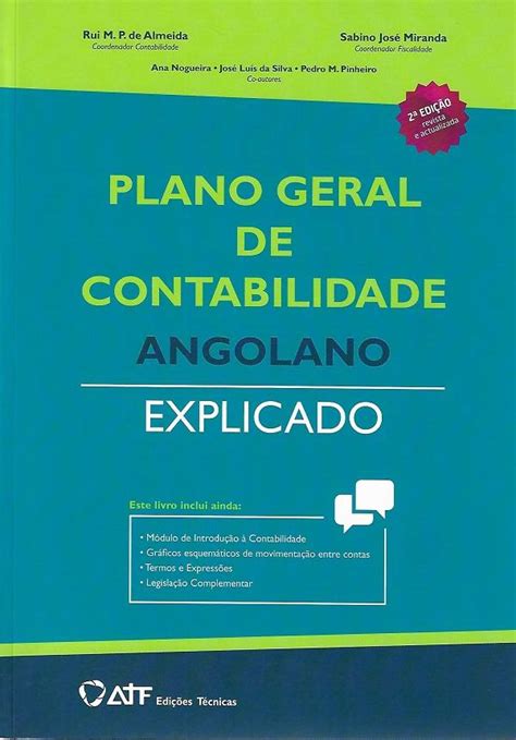 Plano Geral De Contabilidade Angolano Explicado Rei Dos Livros