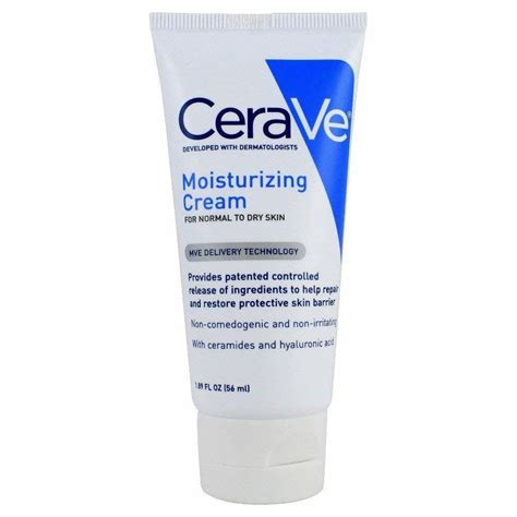 CeraVe Moisturizing Cream Face And Body Travel Size 1 89 Oz Each3 Pack