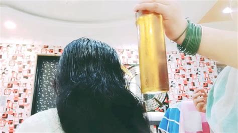 200 Ml Mustard Oil Heavy Hair Oiling With My Mother Combing Silk