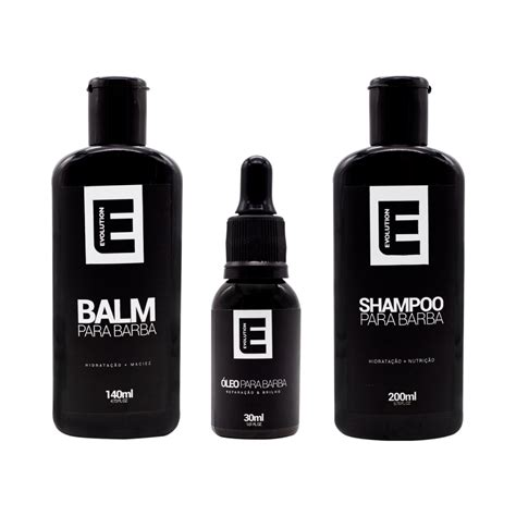 Produtos Para Barba Kit Balm Shampoo Leo Para Barba Evolution