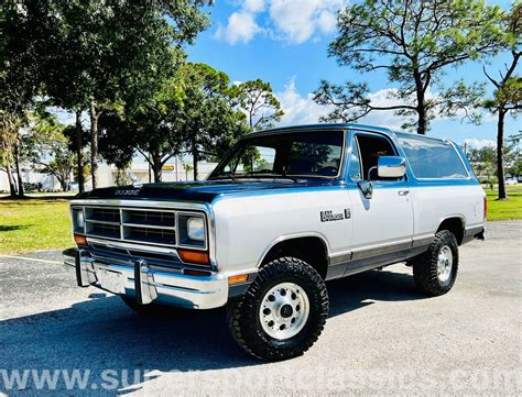 Dodge Ramcharger Supersport Classics