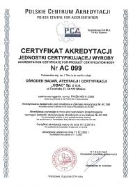 Certification Des Produits Obac