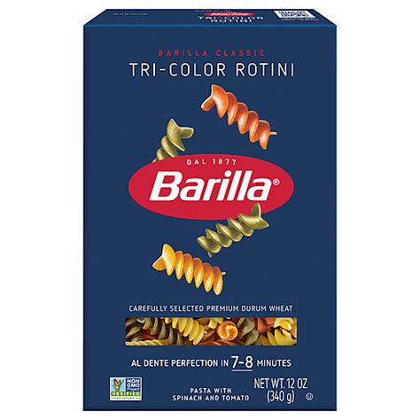 Barilla Pasta Tri Color Rotini Pasta Noodles Foodtown