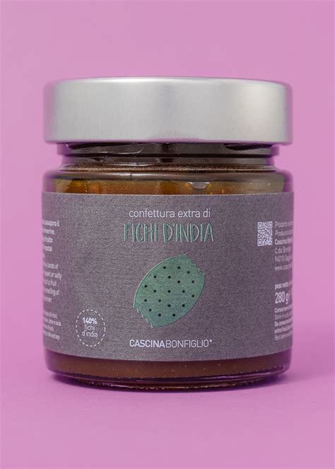 Confettura Extra Di Fichi DIndia 280g Cascina Bonfiglio