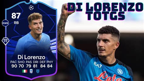 SBC OBLIGATORIO SI TIENES SERIE A DI LORENZO TOTGS REVIEW EA FC