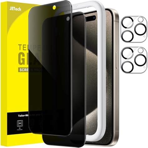 Jetech Anti Spionage Gehard Glas Voor Iphone Inch Met