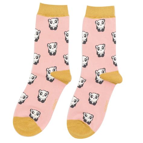 Miss Sparrow Socken Panda Rosa Akubu Ch