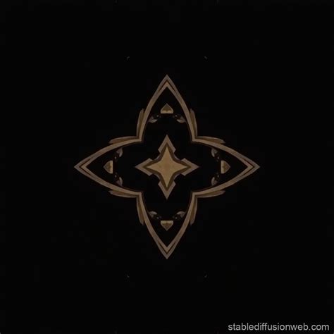 Centralized Natural Logo Design Dark Background Image Stable