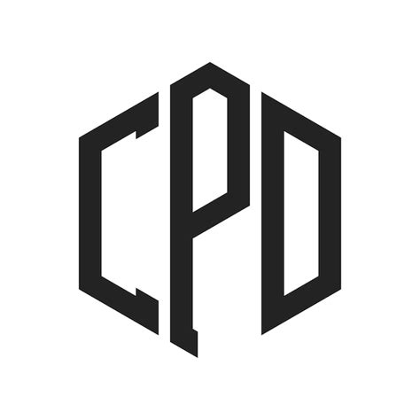 Premium Vector Cpd Logo Design Initial Letter Cpd Monogram Logo Using