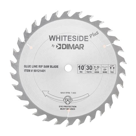 Whiteside Plus Glue Line Rip Blade 10 Inch Glue Line Saw Blades