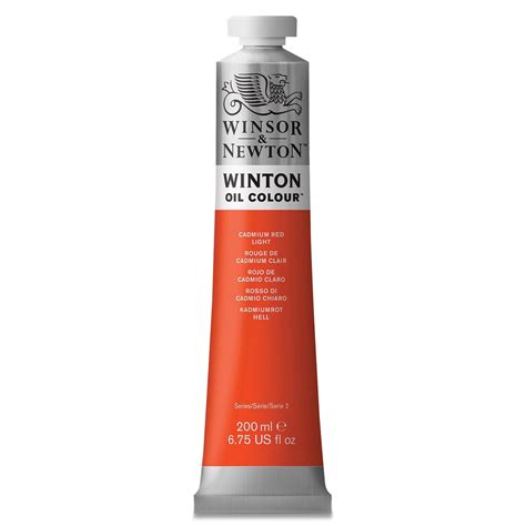 Winsor Newton Winton Oil Color Cadmium Red Light Ml Tube