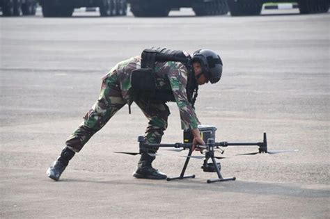 TNI AL Uji Coba Drone Thermal Untuk Prajurit Satgas Pamtas RI PNG