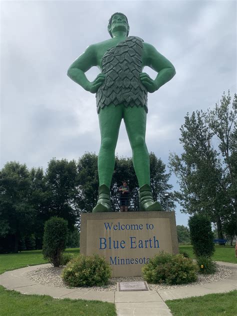 Jolly Green Giant Statue, Blue Earth Vacation Rentals: house rentals ...