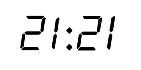 Heure Miroir 21h21 Signification et Interprétation Heure Miroir