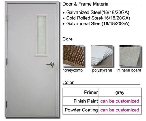 China Customized Ul 120 Min Fire Rated Door Suppliers Manufacturers