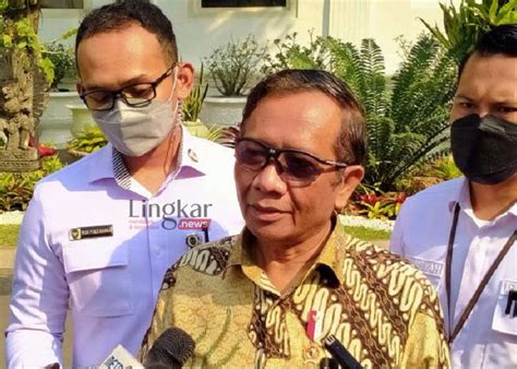 Mahfud Md Sebut Ada Tersangka Ke Kasus Tewasnya Brigadir J Aktor