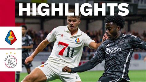 Highlights Telstar Jong Ajax Keuken Kampioen Divisie Youtube