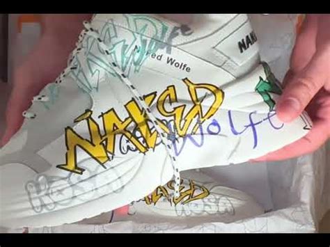 UNBOXING NAKED WOLFE TITAN SNEAKERS YouTube