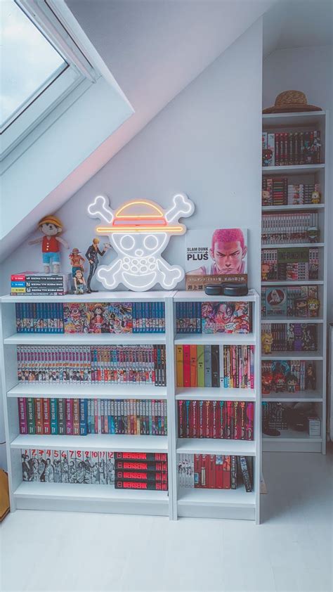 Manga Collection Anime Bedroom Ideas Nerd Room Otaku Room