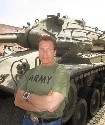 Arnold Schwarzenegger M47 Tank And A New Watch