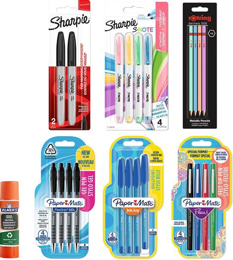 Bic Gel Ocity Quick Dry My Box Of Colours Stylos Gel Rétractables