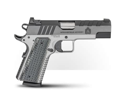 Springfield Armory 1911 Emissary 45 Acp Stainless Steel Black 8