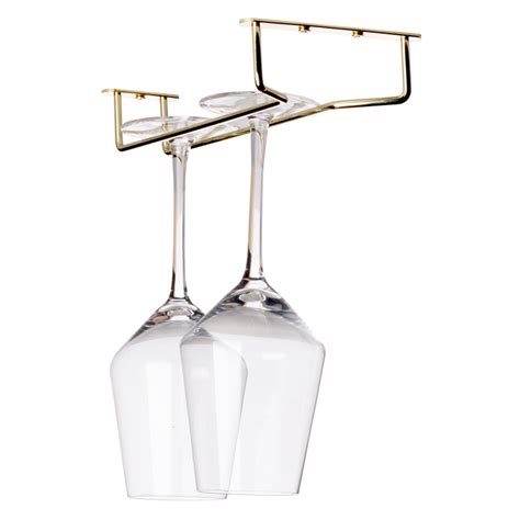 Glass Hanger Rack Brass 10 L