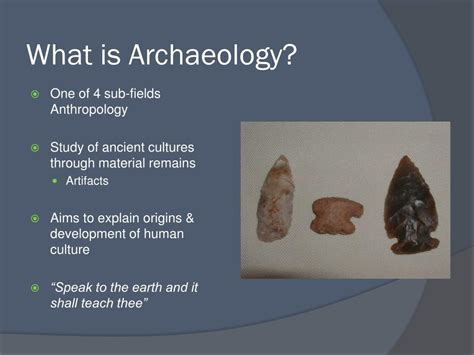 Ppt Archaeology Powerpoint Presentation Free Download Id2059446