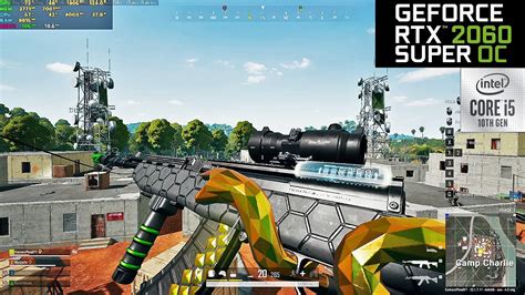 PUBG SANHOK HOTDROP RTX 2060 SUPER I5 10400 MEDIUM TEXTURES VERY