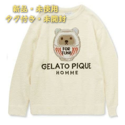 Gelato Pique 【新品・未使用】ジェラートピケ ベビモコベアダルマプルオーバーの通販 By グリーンs Shop ｜ジェラート