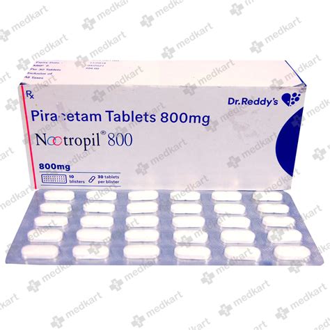 Nootropil 800mg Tablet 30s Price Composition And Generic Alternatives