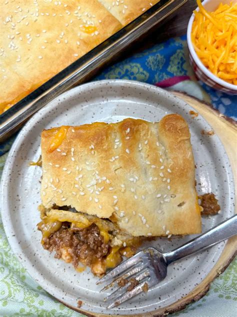 Easy Sloppy Joe Casserole Recipe With Crescent Rolls Back To My