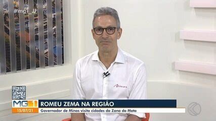 Zema Cumpre Agenda Em Juiz De Fora E Durante Entrevista Na TV