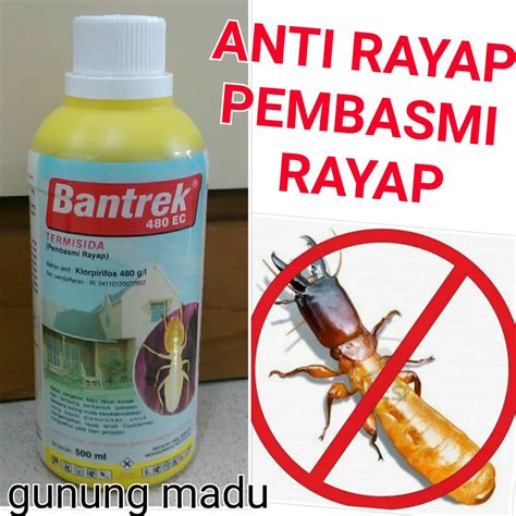 Jual Anti Rayap Bantrek Ec Ml Pembasmi Rayap Obat Rayap