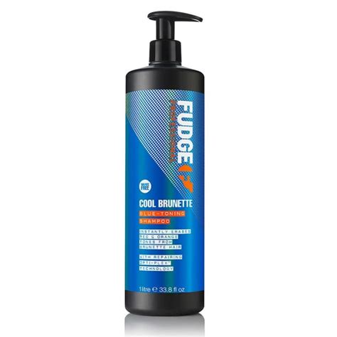 Fudge Cool Brunette Shampoo Blue Toning Shampoo Blue Shampoo For Brunettes Ml Gorgeous Shop