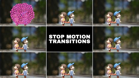 Stop Motion Transitions Davinci Resolve Template Sbv