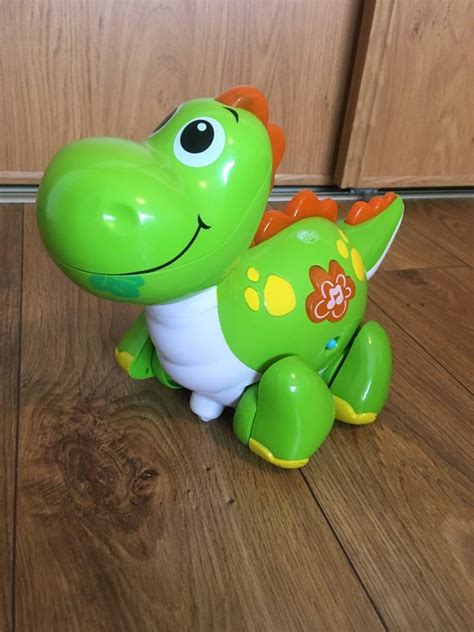 Grow And Play Musical Dinosaur Toy From Sainsburys Moves Head Tail And