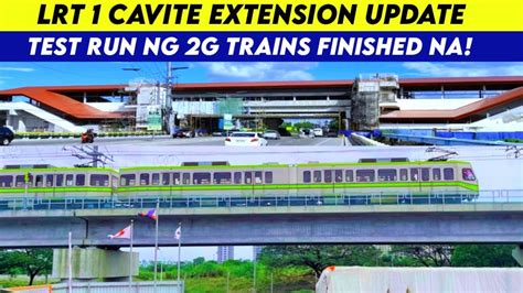 Lrt 1 Cavite Extension Update Youtube