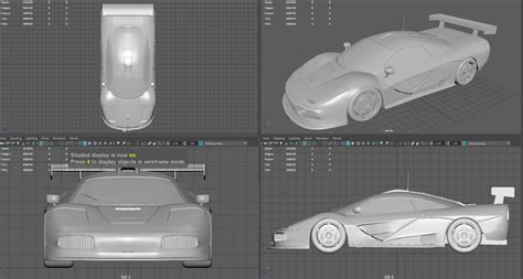 Mclaren F1 Gtr Harrods 3d Model Cgtrader