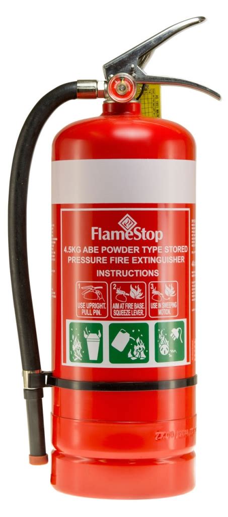 Flamestop Kg Abe Powder Portable Extinguisher Ppe Safety