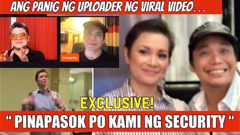 EXCLUSIVE UPLOADER NG VIRAL VIDEO NI LEA SALONGA NAGSALITA NA YouTube