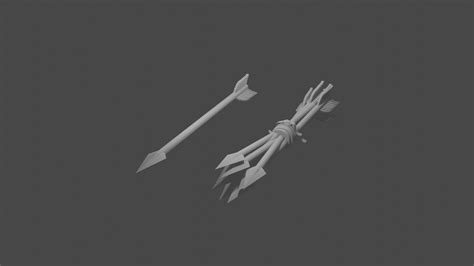 Stl File Elven Arrows 🧝 ・3d Print Design To Download・cults