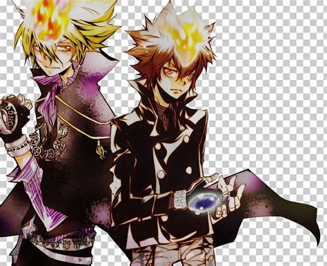 Tsunayoshi Sawada Kyoya Hibari Hayato Gokudera Mukuro Rokudo Lambo Png