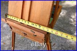 Art Supply Box Mabef Artist Tabletop Easel Sketch Box Portable Made